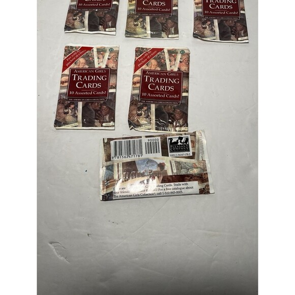"American Girls" NEW Trading Card packs 10 cards per pack - Lot Of 6 - Picture 2 of 2
